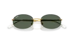 แว่นกันแดด Rayban RB3767-001/71 Arista Dark Green แว่นกันแดด Rayban RB3767-001/71 close-up ด้านหน้า