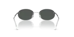 แว่นกันแดด Rayban RB3767-003/87 Silver Dark Grey แว่นกันแดด Rayban RB3767-003/87 ขาแว่นด้านใน