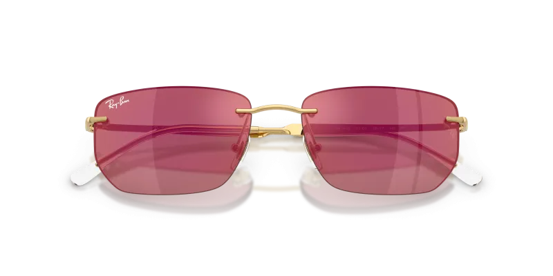 แว่นกันแดด Rayban RB3768-001/D0 close-up ด้านหน้า