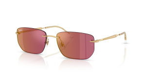 แว่นกันแดด Rayban RB3768-001/D0 มุมเฉียง สีอะริสต้า สำหรับผู้ใช้ทุกเพศ