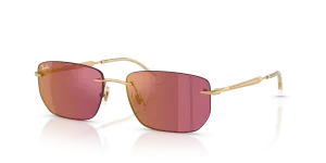 แว่นกันแดด Rayban RB3768-001/D0 มุมเฉียง สีอะริสต้า สำหรับผู้ใช้ทุกเพศ