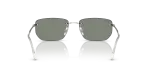 แว่นกันแดด Rayban RB3768-003/6R Silver Green Mirror Green แว่นกันแดด Rayban RB3768-003/6R ขาแว่นด้านใน