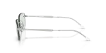แว่นกันแดด Rayban RB3768-003/M1 มุมข้าง ขาแว่นสีเงิน