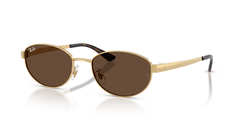 แว่นกันแดด Rayban RB3774D-001/73 มุมเฉียง สีมองอะริสต้า สำหรับผู้ใช้ทุกเพศ