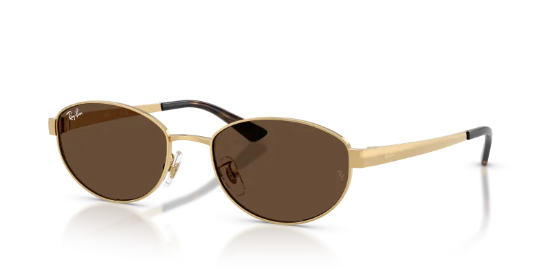 แว่นกันแดด Rayban RB3774D-001/73 Arista Dark Brown แว่นกันแดด Rayban RB3774D-001/73 มุมเฉียง สีอะริสต้า สำหรับผู้ใช้ทุกเพศ