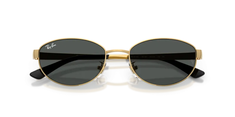 แว่นกันแดด Rayban RB3774D-001/87 close-up ด้านหน้า
