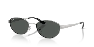 แว่นกันแดด Rayban RB3774D-003/87 มุมเฉียง สีเงิน สำหรับผู้ใช้ทุกเพศ
