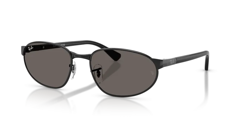 แว่นกันแดด Rayban RB3777-002/B1 มุมเฉียง สีดำ สำหรับผู้ใช้ทุกเพศ