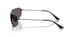 แว่นกันแดด Rayban RB3780-002/B1 Black Dark Grey แว่นกันแดด Rayban RB3780-002/B1 มุมข้าง ขาแว่นสีดำ