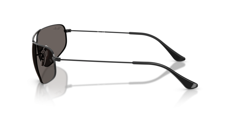 แว่นกันแดด Rayban RB3780-002/B1 มุมข้าง ขาแว่นสีดำ