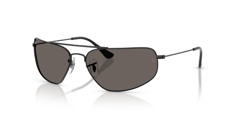 แว่นกันแดด Rayban RB3780-002/B1 Black Dark Grey แว่นกันแดด Rayban RB3780-002/B1 มุมเฉียง สีดำ สำหรับผู้ใช้ทุกเพศ