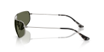 แว่นกันแดด Rayban RB3780-004/58 Gunmetal Polar Green แว่นกันแดด Rayban RB3780-004/58 มุมข้าง ขาแว่นสีกันเมทัล