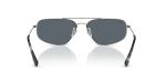 แว่นกันแดด Rayban RB3780-004/R5 Gunmetal Blue แว่นกันแดด Rayban RB3780-004/R5 ขาแว่นด้านใน