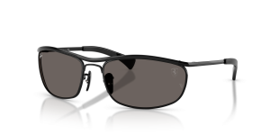 แว่นกันแดด Rayban RB3819M-F117B1 มุมเฉียง สีดำ สำหรับผู้ใช้ทุกเพศ