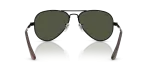 แว่นกันแดด Rayban Aviator Max RB3925-002/31 Black Green แว่นกันแดด Rayban RB3925-002/31 ขาแว่นด้านใน