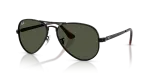 แว่นกันแดด Rayban Aviator Max RB3925-002/31 Black Green แว่นกันแดด Rayban RB3925-002/31 มุมเฉียง สีดำ สำหรับผู้ใช้ทุกเพศ
