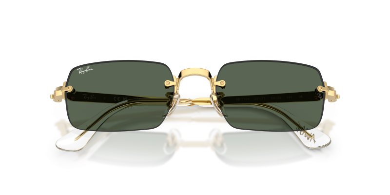 แว่นกันแดด Rayban RB3928-001/71 close-up ด้านหน้า