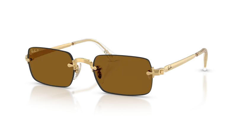 แว่นกันแดด Rayban RB3928-001/83 Arista Dark Brown Polarized แว่นกันแดด Rayban RB3928-001/83 มุมเฉียง สีอะริสต้า สำหรับผู้ใช้ทุกเพศ