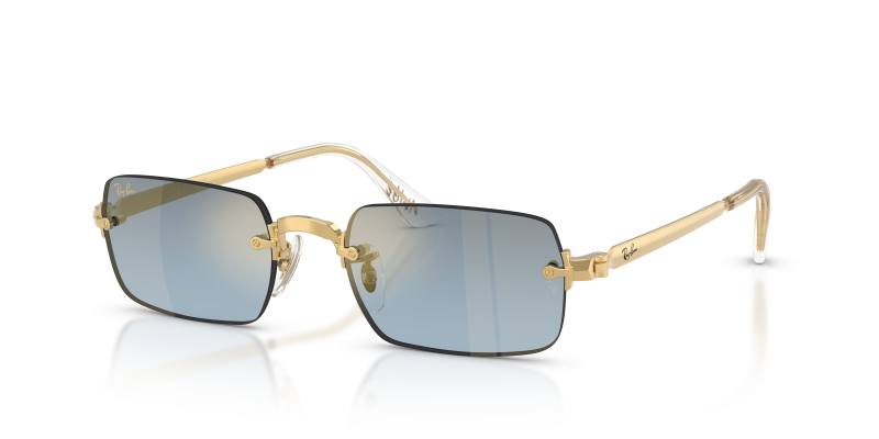 แว่นกันแดด Rayban RB3928-001/S2 Arista Blue Gradient Dark Grey แว่นกันแดด Rayban RB3928-001/S2 มุมเฉียง สีอะริสต้า สำหรับผู้ใช้ทุกเพศ