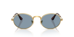 แว่นกันแดด Rayban RB3931-001/56 Arista Blue แว่นกันแดด Rayban RB3931-001/56 ด้านหน้า