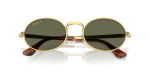 แว่นกันแดด Rayban RB3931-001/58 Arista Polar Green แว่นกันแดด Rayban RB3931-001/58 close-up ด้านหน้า