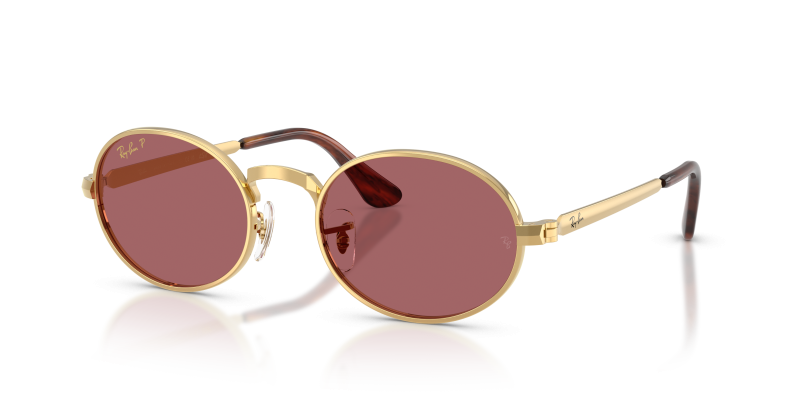 แว่นกันแดด Rayban RB3931-001/AF Arista Polar Purple แว่นกันแดด Rayban RB3931-001/AF มุมเฉียง สีอะริสต้า สำหรับผู้ใช้ทุกเพศ