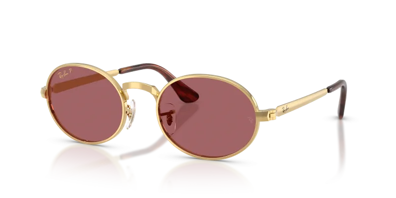 แว่นกันแดด Rayban RB3931-001/AF Arista Polar Purple แว่นกันแดด Rayban RB3931-001/AF มุมเฉียง สีอะริสต้า สำหรับผู้ใช้ทุกเพศ