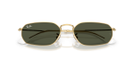 แว่นกันแดด Rayban RB3947-001/31 Arista Green แว่นกันแดด Rayban RB3947-001/31 close-up ด้านหน้า
