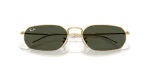 แว่นกันแดด Rayban RB3947-001/31 Arista Green แว่นกันแดด Rayban RB3947-001/31 close-up ด้านหน้า