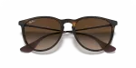 แว่นกันแดด Rayban Erika RB4171F-865/13 Havana Brown Gradient แว่นกันแดด Rayban RB4171F-865/13 close-up ด้านหน้า