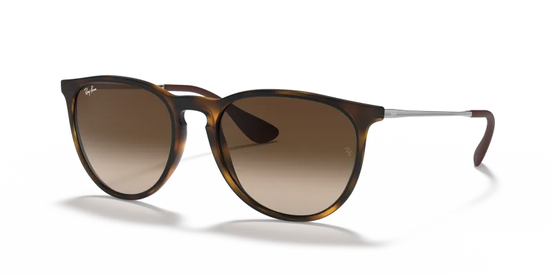 แว่นกันแดด Rayban Erika RB4171F-865/13 Havana Brown Gradient แว่นกันแดด Rayban RB4171F-865/13 มุมเฉียง สีฮาวานา สำหรับผู้หญิง