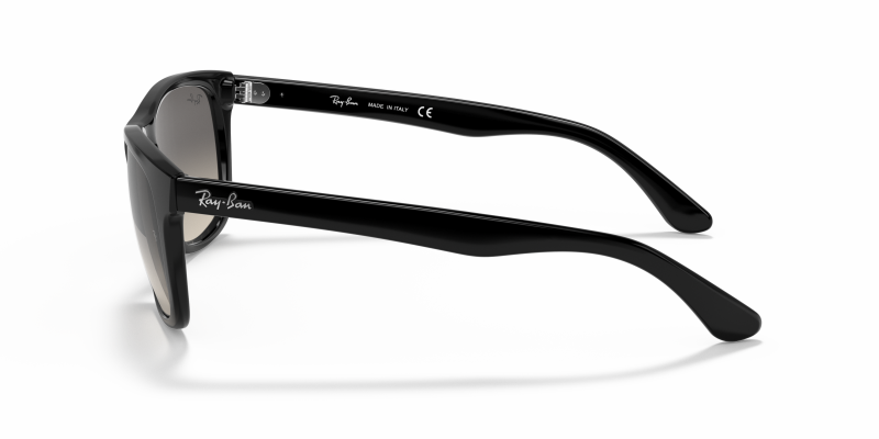 แว่นกันแดด Rayban RB4181-601/71 มุมข้าง ขาแว่นสีดำ