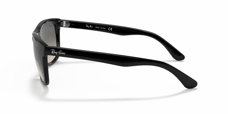 แว่นกันแดด Rayban RB4181-601/71 มุมข้าง ขาแว่นสีดำ
