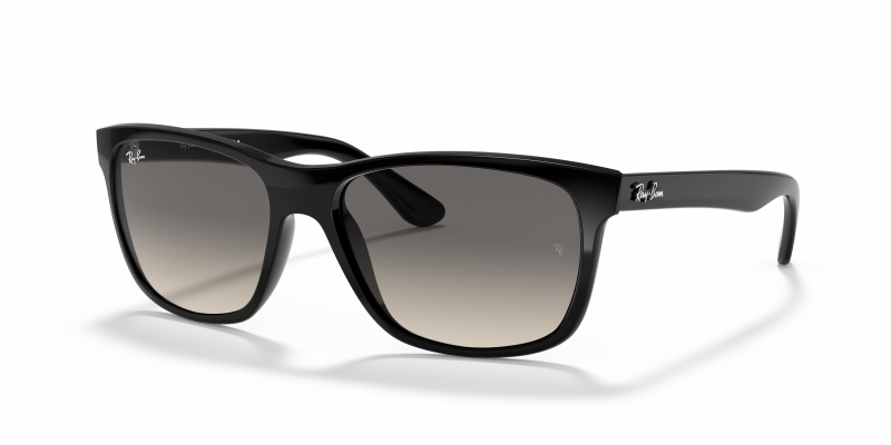 แว่นกันแดด Rayban RB4181-601/71 มุมเฉียง สีดำ สำหรับผู้ชาย