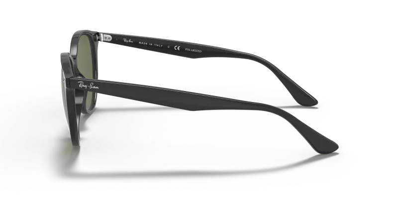 แว่นกันแดด Rayban RB4305F-601/9A มุมข้าง ขาแว่นสีดำ