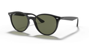 แว่นกันแดด Rayban RB4305F-601/9A มุมเฉียง สีดำ สำหรับผู้ใช้ทุกเพศ