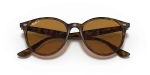 แว่นกันแดด Rayban RB4305F-710/83 Light Havana Polar Brown แว่นกันแดด Rayban RB4305F-710/83 close-up ด้านหน้า