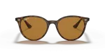 แว่นกันแดด Rayban RB4305F-710/83 Light Havana Polar Brown แว่นกันแดด Rayban RB4305F-710/83 ด้านหน้า