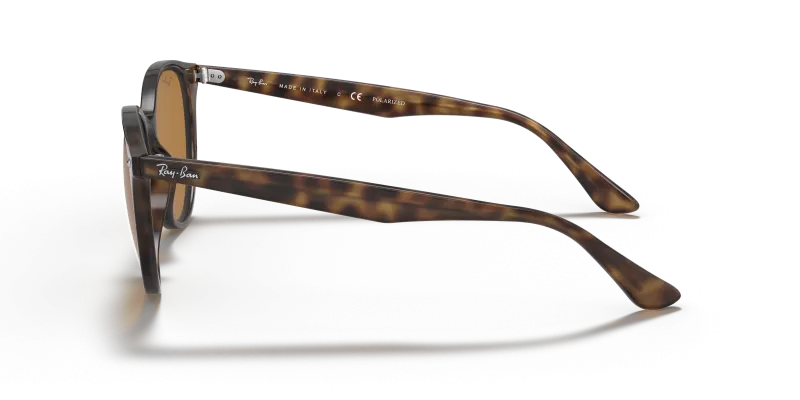 แว่นกันแดด Rayban RB4305F-710/83 มุมข้าง ขาแว่นสีลายเต่า