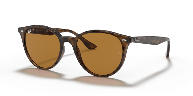 แว่นกันแดด Rayban RB4305F-710/83 Light Havana Polar Brown แว่นกันแดด Rayban RB4305F-710/83 มุมเฉียง สีฮาวานาอ่อน สำหรับผู้ใช้ทุกเพศ