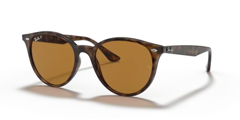 แว่นกันแดด Rayban RB4305F-710/83 Light Havana Polar Brown แว่นกันแดด Rayban RB4305F-710/83 มุมเฉียง สีฮาวานาอ่อน สำหรับผู้ใช้ทุกเพศ