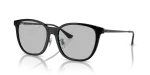 แว่นกันแดด Rayban RB4333D-601/87 มุมเฉียง สีดำ สำหรับผู้ใช้ทุกเพศ