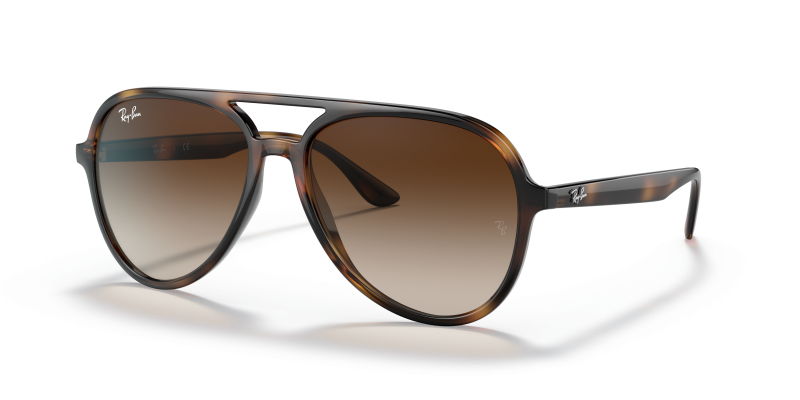 แว่นกันแดด Rayban RB4376-710/13 Havana Brown Gradient แว่นกันแดด Rayban RB4376-710/13 มุมเฉียง สีฮาวานา สำหรับผู้ใช้ทุกเพศ