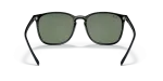 แว่นกันแดด Rayban RB4387F-901/71 Black Dark Green แว่นกันแดด Rayban RB4387F-901/71 ขาแว่นด้านใน