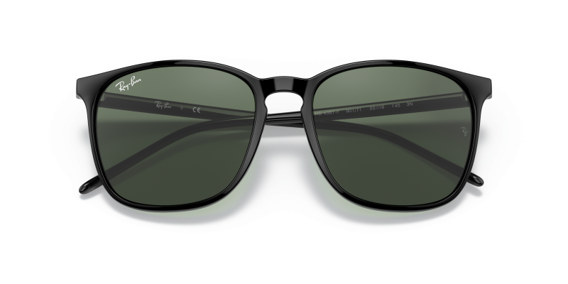 แว่นกันแดด Rayban RB4387F-901/71 close-up ด้านหน้า