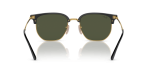 แว่นกันแดด Rayban New Clubmaster RB4416-601/31 Black On Arista Green แว่นกันแดด Rayban RB4416-601/31 ขาแว่นด้านใน
