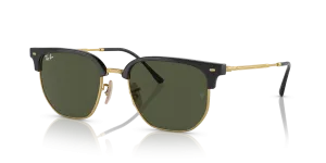 แว่นกันแดด Rayban RB4416-601/31 มุมเฉียง สีดำพื้นทอง สำหรับผู้ใช้ทุกเพศ