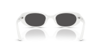 แว่นกันแดด Rayban RB4441D-677287 White Dark Grey แว่นกันแดด Rayban RB4441D-677287 ขาแว่นด้านใน