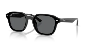 แว่นกันแดด Rayban RB4458D-601/81 มุมเฉียง สีดำ สำหรับผู้ใช้ทุกเพศ