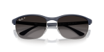 แว่นกันแดด Rayban RB4469-6331T3 Sand Dark Blue Grey Gradient Polarized แว่นกันแดด Rayban RB4469-6331T3 close-up ด้านหน้า